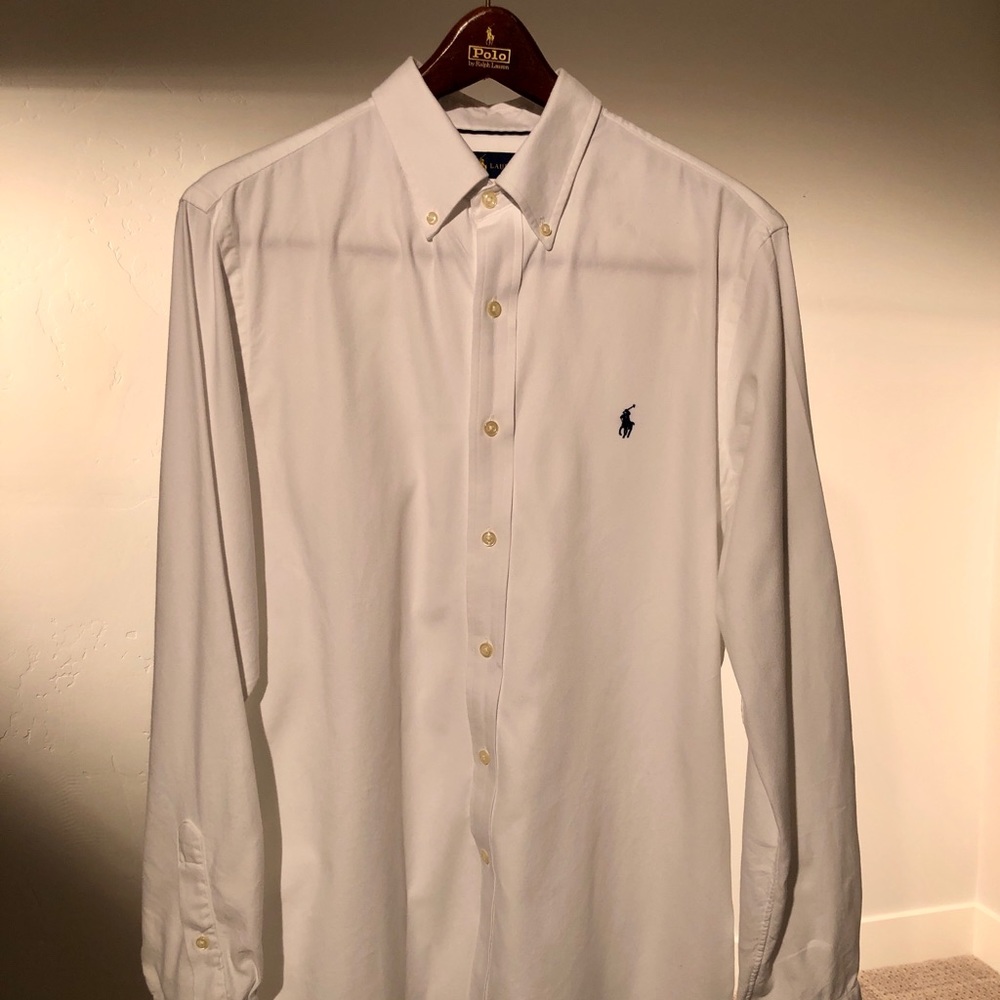 Performance Stretch Long-Sleeve Woven Shirt
